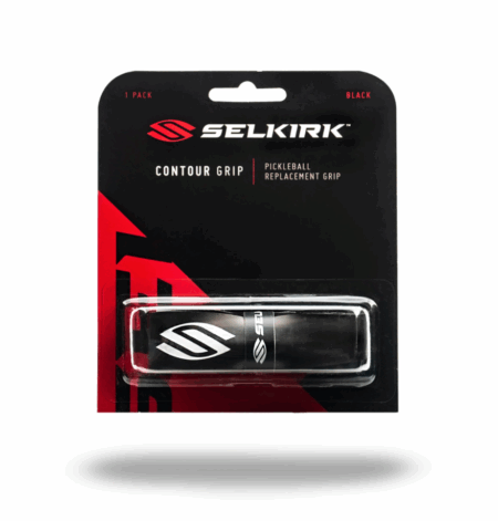 SELKIRK Cushion Contour Black pickleball gripsas, 1vnt.