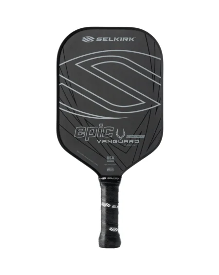 SELKIRK Vanguard Control Epic Midweight Raw Carbon pickleball raketė