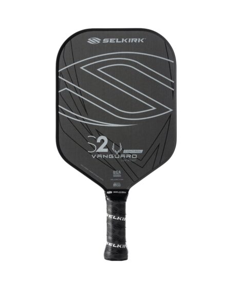 SELKIRK Vanguard Control S2 Lightweight Raw Carbon pickleball raketė